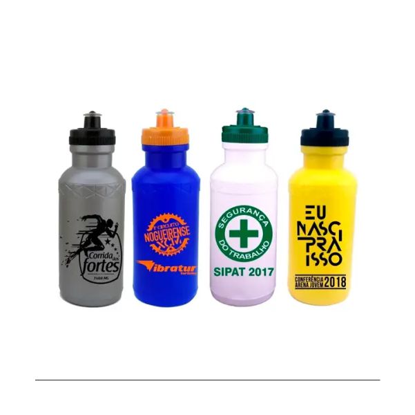 Squeeze plástico colorido personalizado