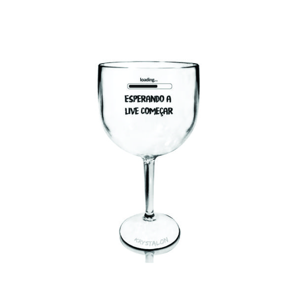 Taça de acrílico personalizada