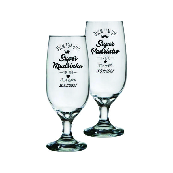 Taças de vinho personalizadas