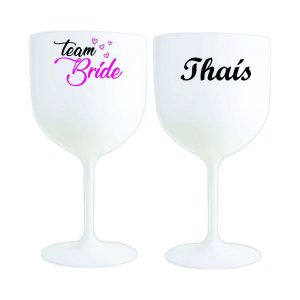 Taça personalizada com nome