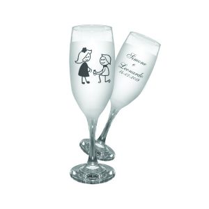 Taças Personalizadas para os Noivos
