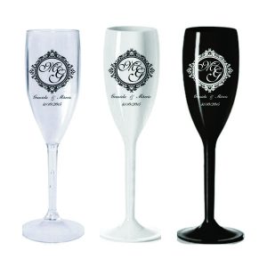 Taças de Acrílico Personalizadas Casamento
