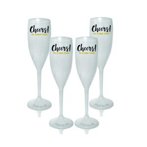 Taças de Champagne Personalizadas