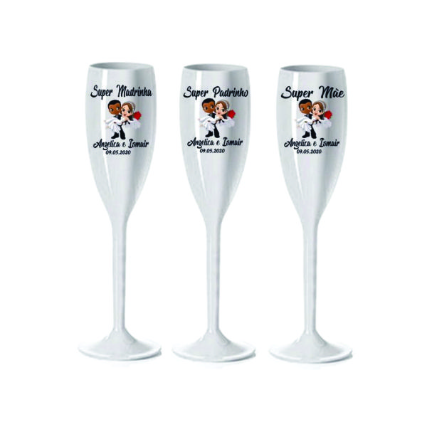 Taças personalizadas para casamento