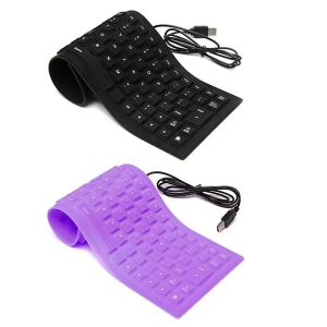 Teclado de Borracha Flexível