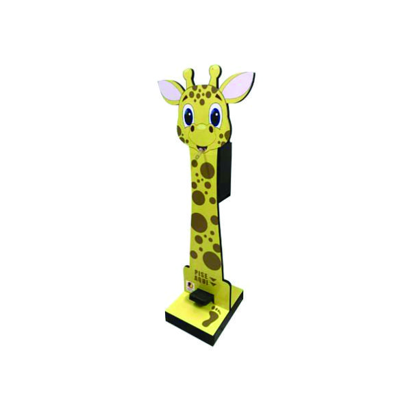 Totem Álcool Gel Com Pedal Personalizado