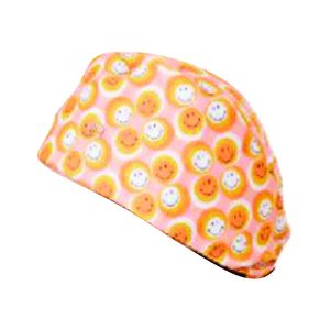 Touca Feminina Smiley Just Smile - Laranja