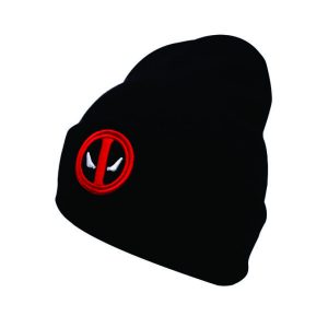Touca personalizada Deadpool Preta e vermelha