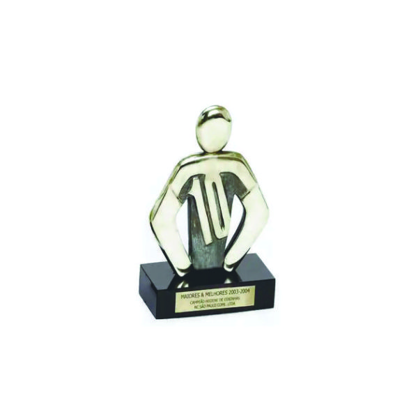 Troféu Camisa 10 Personalizado Brinde
