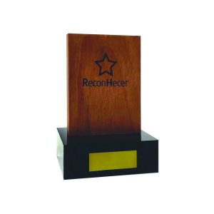 Troféu De Madeira Personalizado Brinde