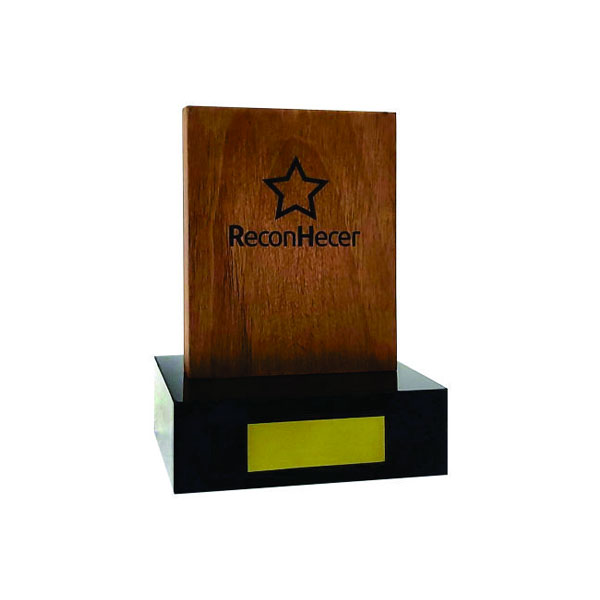Troféu De Madeira Personalizado