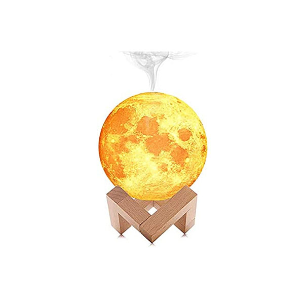 Umidificador formato de lua