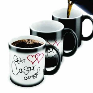 Xícara Mágica Porcelana Personalizada