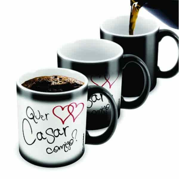Xícara Mágica Porcelana Personalizada
