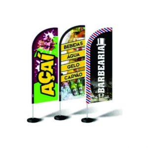 Wind Banner Personalizado Uso em Ambientes Internos
