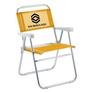 Cadeiras de Praia Alta Personalizadas