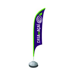 Wind Banner Personalizado Base com boia d'água