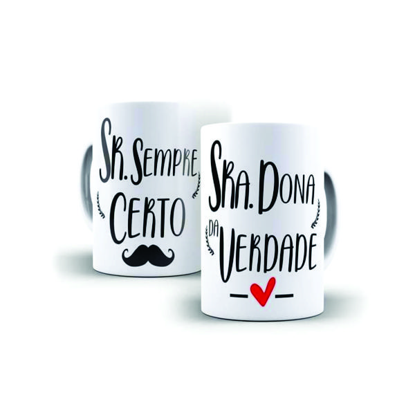 kit caneca dia dos namorados