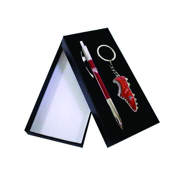 kit caneta com chaveiro