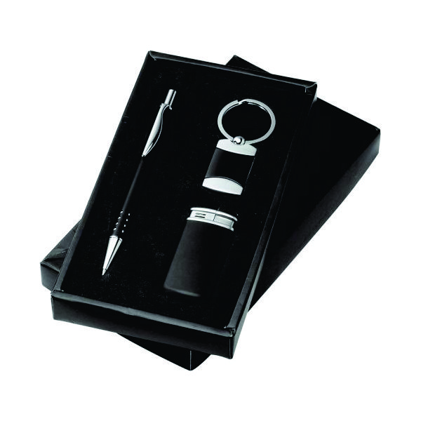 kit chaveiro e caneta