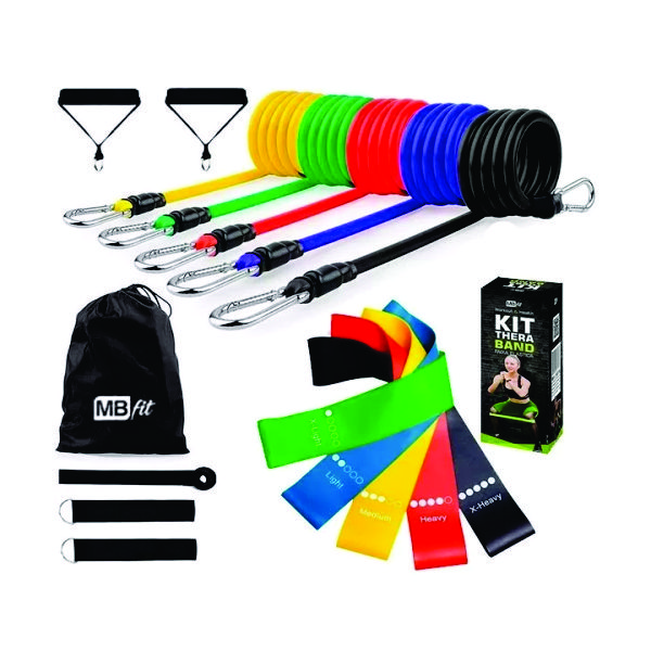 kit elástico academia