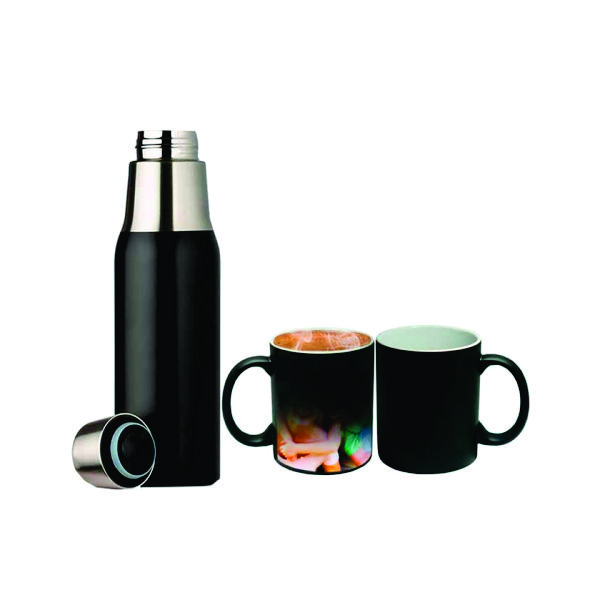 kit garrafa e caneca