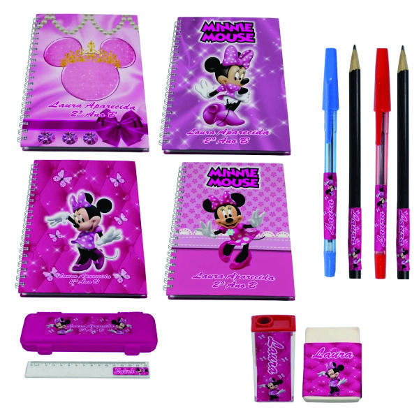 Kit Material Escolar Personalizado – Ideal para Crianças e Estudantes