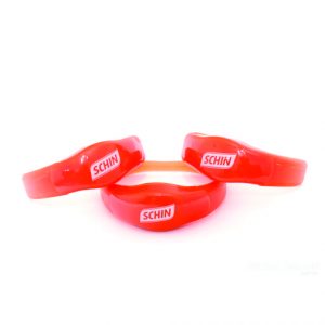 Pulseira com LED Slim Ativada por movimento ou som