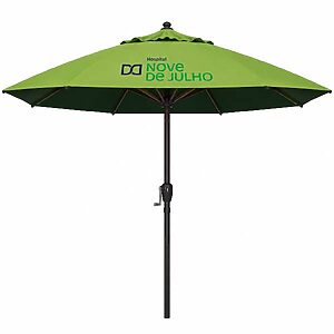 Ombrelone Verde Personalizado