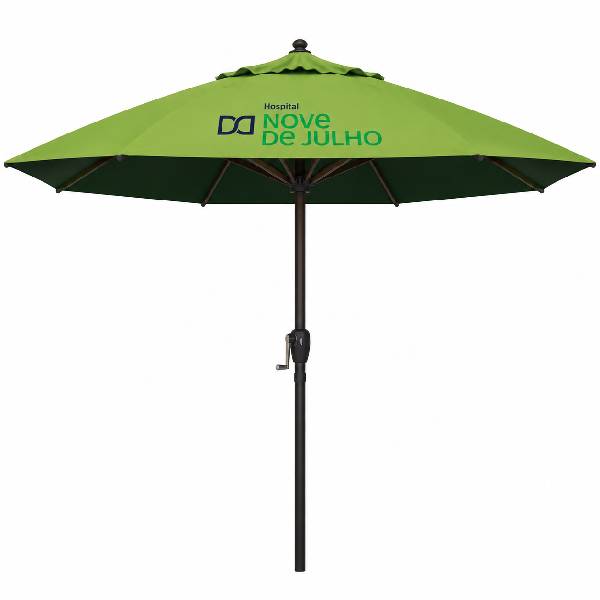 Ombrelone Verde Personalizado