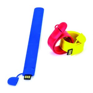 Pulseira bate-enrola com Pen Drive