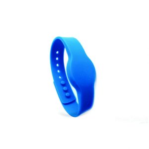 Pulseira de silicone ajustável com chip RFID NFC Brinde
