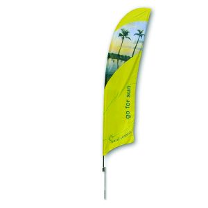 Wind Banner Personalizado Base Plástica