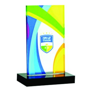 Placa de homenagem formatura brinde