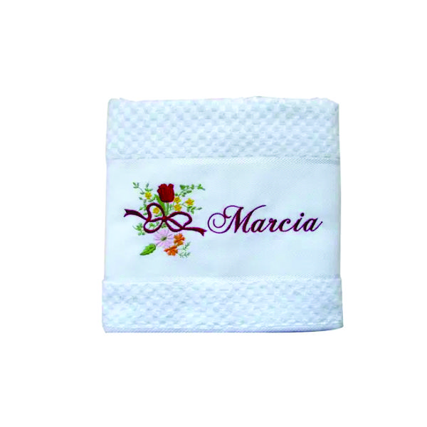 Toalha de Banho Bordada Personalizada
