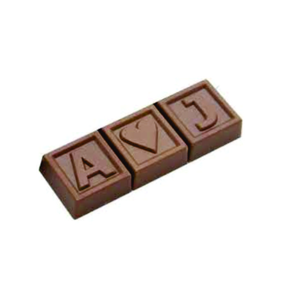 Barra de chocolate personalizada