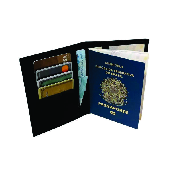 Porta Passaporte De Couro Preço