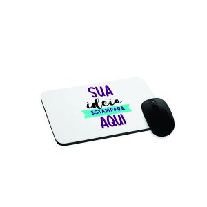Mouse Pad Couro Personalizado