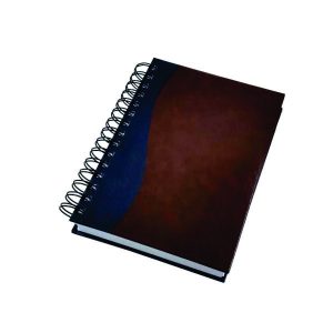Agendas com capa de couro marrom