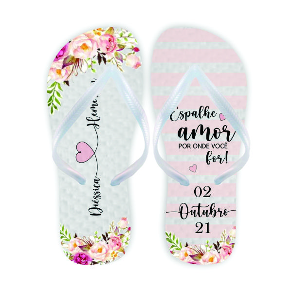 Chinelos Personalizados Estampado