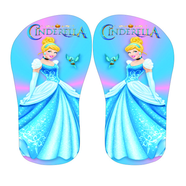Chinelos Personalizados Cinderela