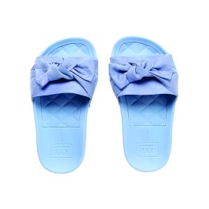Chinelos Com Laço Azul