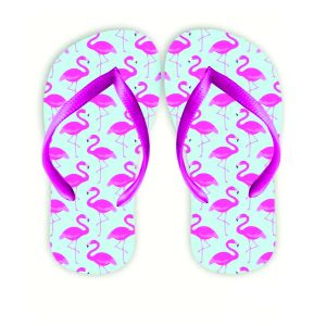 Chinelos Personalizado De Flamingo
