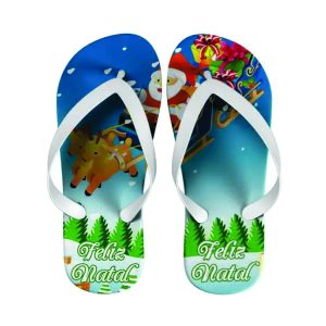 Chinelos Personalizados Natal