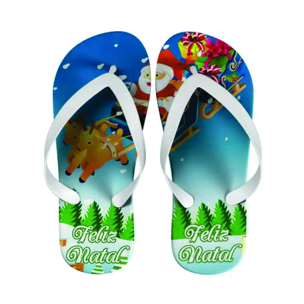 Chinelos Personalizados Natal