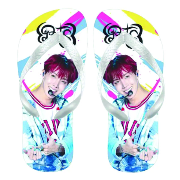 Chinelos Personalizados BTS