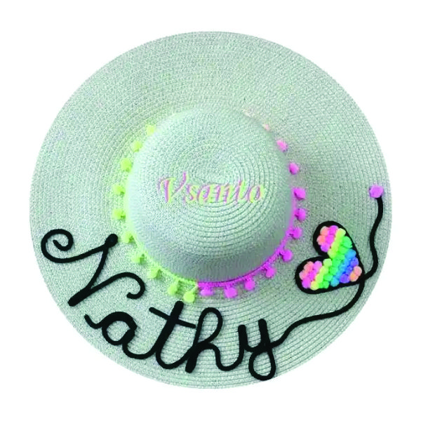 Chapéu Personalizado Para Meninas