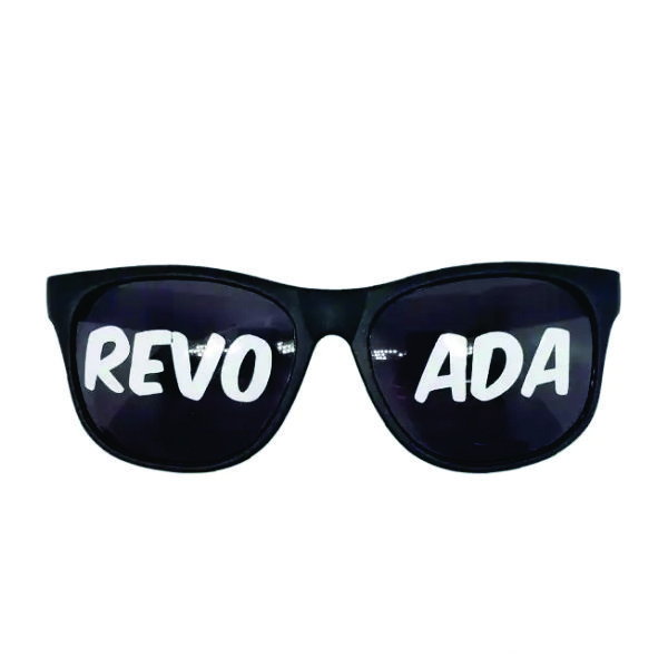 Óculos Color Estilo Revoada Lentes Escritas