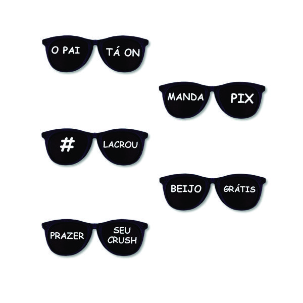 Óculos Lente e Haste Personalizadas