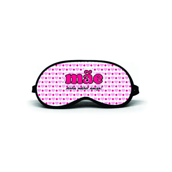 Máscara de Dormir Personalizada Dia Das Mães